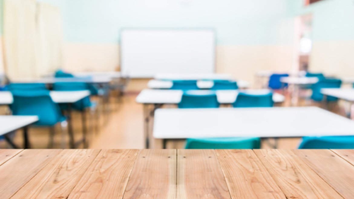 A image of an empty university teaching space